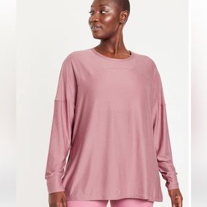 Old Navy Active Cloud94 Pink Long Sleeve - Size M